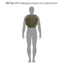 Mil-Tec BW Gebirgsrucksack Mit Lederriemen -Camping-Ausrüstung Verkäufe 2024 14016 101 4