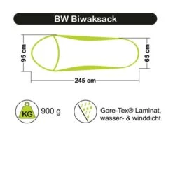 Bundeswehr Biwaksack / Schlafsackhülle Original Gebraucht -Camping-Ausrüstung Verkäufe 2024 ab061 032 2023