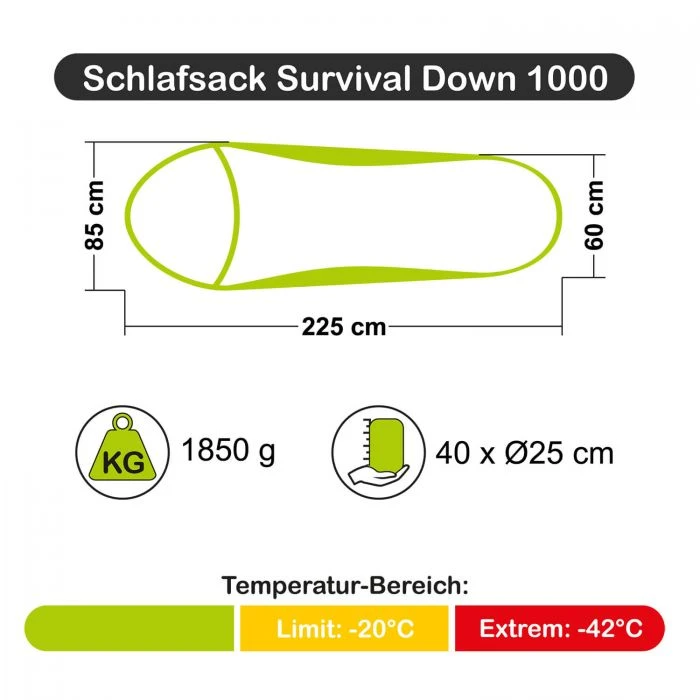 Carinthia Schlafsack Survival Down 1000 13 Carinthia Schlafsack Survival Down 1000 – Bild 11